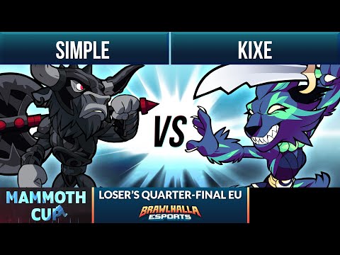 Simple vs Kixe  Loser's QuarterFinal  Mammoth Cup 2020  1v1 EU