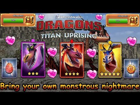 Dragons: Titan Uprising / Bring Your Qwn Monstrous Nightmare / Full Event / BP 8100+ / Gameplay