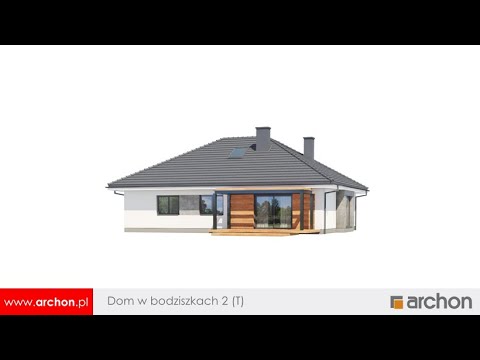 Dom w bodziszkach 2 (T) –  Mała, funkcjonalna parterówka I ARCHON+ Projekty Domów