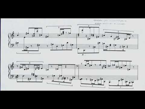 Iannis Xenakis: Herma (1961) (with score)