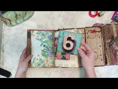 Compendium Junk Journal Flip-through Video - Cynthia St Anne and Recollect and Ramble