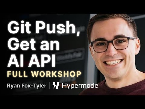 Git push get an AI API: Ryan Fox-Tyler - YouTube
