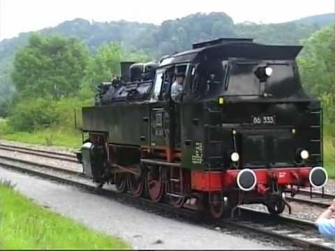 Blumberg bis Hinter Weiden im Schwarzwald, Germany, Fahrt mit der Sauschwänzle Bahn