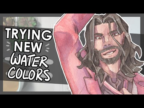 Struggling To Paint And Survive | Van Gogh Watercolors Review