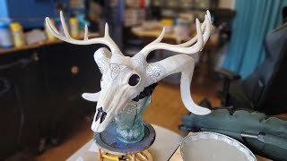 Painting and Sculpting Dragon Costumes: Dragon Con Prep Craft Room Vlog: Part 4