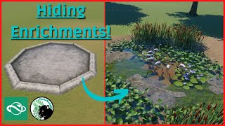 How to hide enrichment items | Planet Zoo Tips & Tricks
