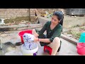White Cotton Bedsheet Washing In Desi Style Indian House Wife Bengalivlog Dailyvlog
