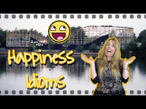 Happiness Idioms 😀😆😊 | Learn English - Intermediate level | Felicidad Modismos | Aprende inglés