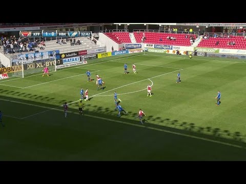 Hallbergs superträff ger KFF ledningen - TV4 Sport