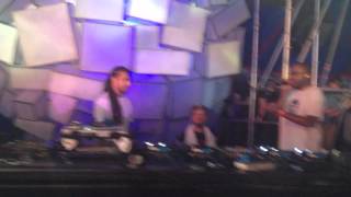 Lockdown Festival 2012(Amsterdam) - Coki drops and rewinds "Skream - Scrooge's Revenge"