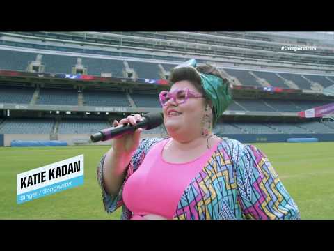 The Voice finalist Katie Kadan sings the National Anthem for #ChicagoGrad2020