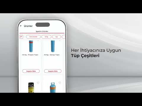 İpragaz İşYerim: Tüp Siparişi