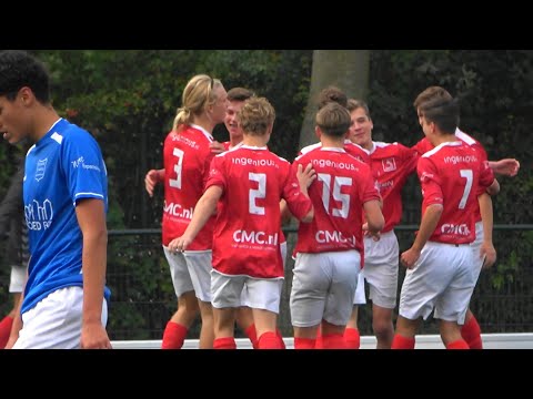 Alle doelpunten GVVV JO17-1 -  vv DOVO JO17- 1