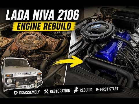 Thumbnail for LADA NIVA 2106 ENGINE REBUILD | Complete Restoration & First Start by Lada