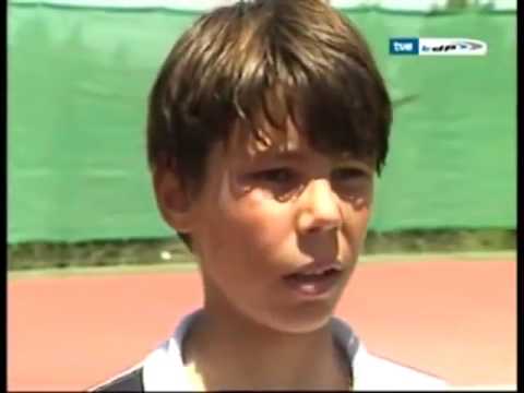 Rafael Nadal (12 years old) Roland Garros Champion - Highlights and Interview