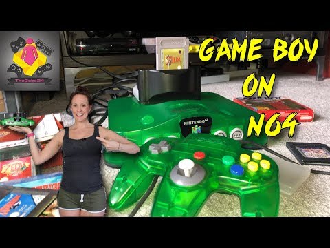 Play GAME BOY Games on N64 Console with GB Hunter | TheGebs24
