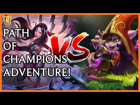 Irelia vs Lulu Path of Champions Adventure | Path of Champions Gameplay