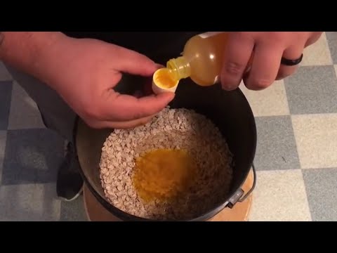 How to make Oats carp bait.