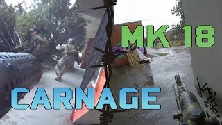 preview picture of video 'MK18 CARNAGE Gun cam 2'