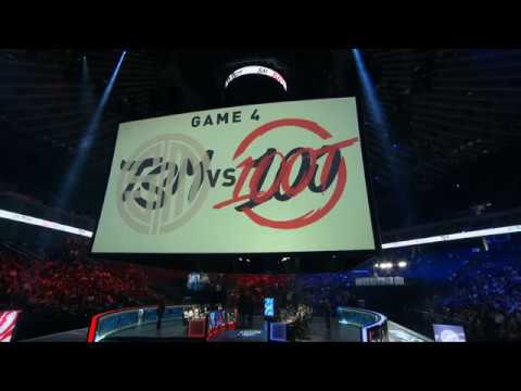 100 vs TSM Game 4 - 3rd Place Decider | 2018 NA LCS Summer | 100 Thieves vs Team SoloMid