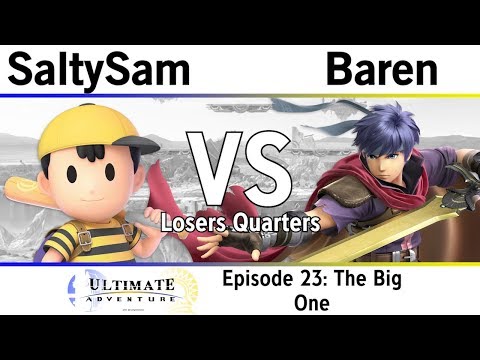 SaltySam (Ness) vs Baren (Ike) - TUA: Episode 23 The Big One Losers Quarters
