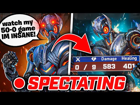 Insane EGO Bronze sends me his BEST game... So I spectated his WORST