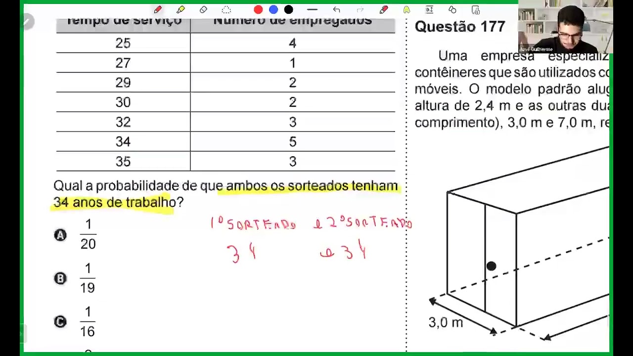Resolução em Vídeo — Questão 161 ENEM 2019 PPL
