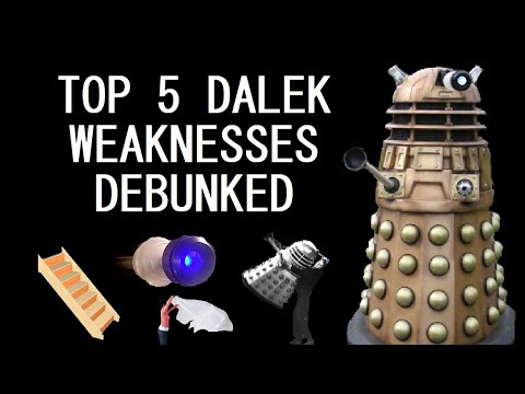 Debunking Dalek weaknesses