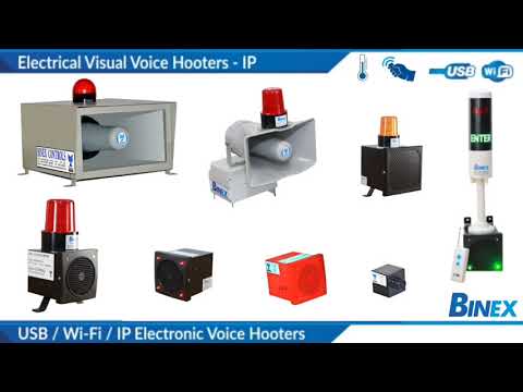 Electronic Visual Voice Hooter