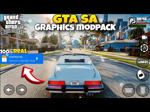 GTA San Andreas 4K HDR Graphics Modpack (Android) - Next-Gen Update! 😱 | All Devices Supported ✅