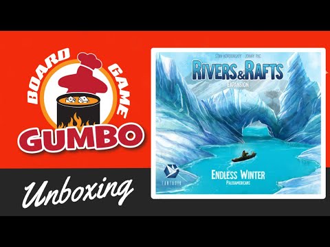 Endless Winter: Paleoamericans - Rivers and Rafts Expansion - UNBOXING