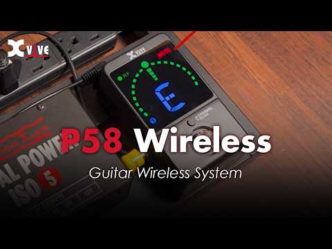 This Guitar Wireless System Has a Built-In Tuner?! Meet Xvive's New P58!