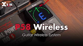 This Guitar Wireless System Has a Built-In Tuner?! Meet Xvive's New P58!