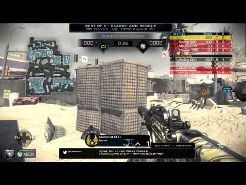 EnVyUs vs OpTic Gaming - Game 2 - LB Finals - CoD Championships 2014