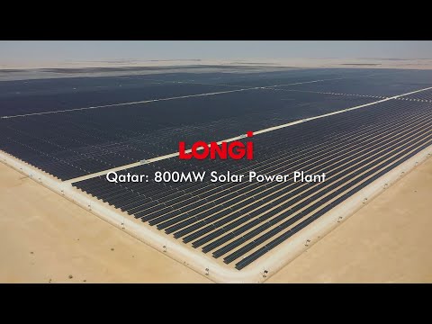 LONGi Case: Qatar 800MW Solar Power Plant