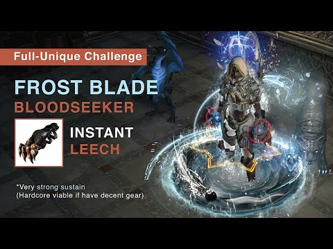 Instant Leech Budget FrostB【Full-Unique Challenge】*Potential Hardcore-viable if using better gear!