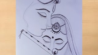 lord Radha Krishna artistica Pencil drawing/lord K