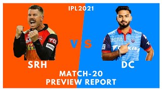IPL 2021 SRH vs DC Prediction Match 20 || 25-04-2021||JAYA SURYA||