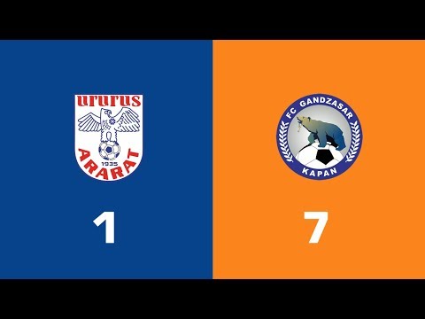Ararat - Gandzasar 1:7, Armenian Premier League 2018/19, Week 36