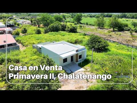 CASA NUEVA EN VENTA, RESIDENCIAL PRIMAVERA II, NUEVA CONCEPCIÓN, CHALATENANGO, EL SALVADOR