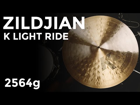 Zildjian 22" K Light Ride - 2564g - Serial # BJ99853-018