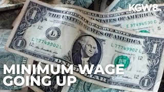 Oregon's minimum wage to rise July 1