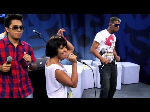 Gang do Eletro em "Dançando no salão" no Estúdio Showlivre 2013