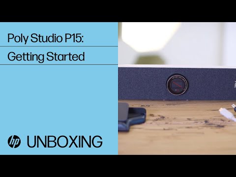 Poly Studio P15: Getting Started | HP Support