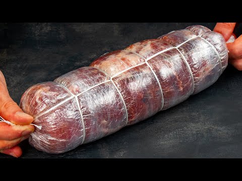 Cheaper than in supermarket - how to make salami using pork meat