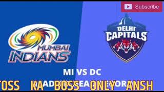 TODAY MATCH PREDICTION DELHI 🆚 MUMBAI TOSS WINNER 🏆