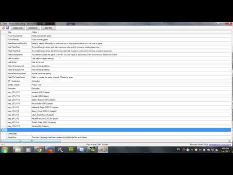 Dune 2000 Tutorial - Activating maps manually