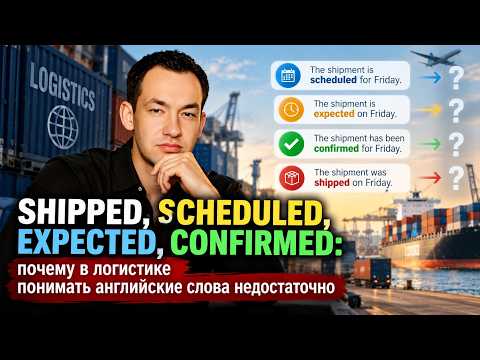 Shipped, Scheduled, Expected, Confirmed: Why Understanding the Words Is Not Enough in Logistics