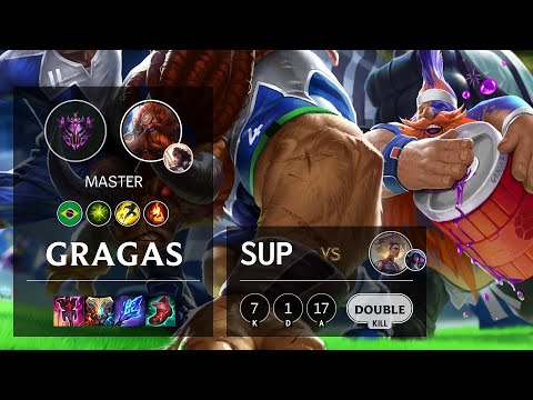 Gragas Support vs Rell - BR Master Patch 11.1