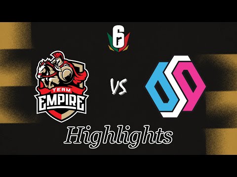 【反則級の強さ】Team Empire vs Team BDS | Six Mexico Major 2021 ハイライト【R6S/レインボーシックス シージ】